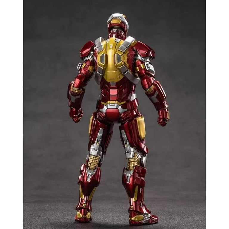 ZD Toys 1/10 Scale MK17 Iron Man Collectible Action Figure, PVC, 1