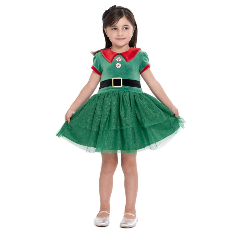 walmart elf sweater dress