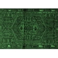 thumbnail image 1 of Ahgly Company Indoor Rectangle Persian Emerald Green Traditional Area Rugs, 8' x 10', 1 of 4