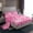 Pink B, variant on Manfei P Bow Starry Twin 3-Piece Reversible Cartoon Monogram Sheet Set