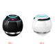 thumbnail image 2 of Mini altavoz estéreo inalámbrico Bluetooth, tableta, teléfono inteligente, computadora portátil, luz LED, bola redonda, manos libres, caja de sonido portátil Vogacara EL0866-02B, 2 of 2