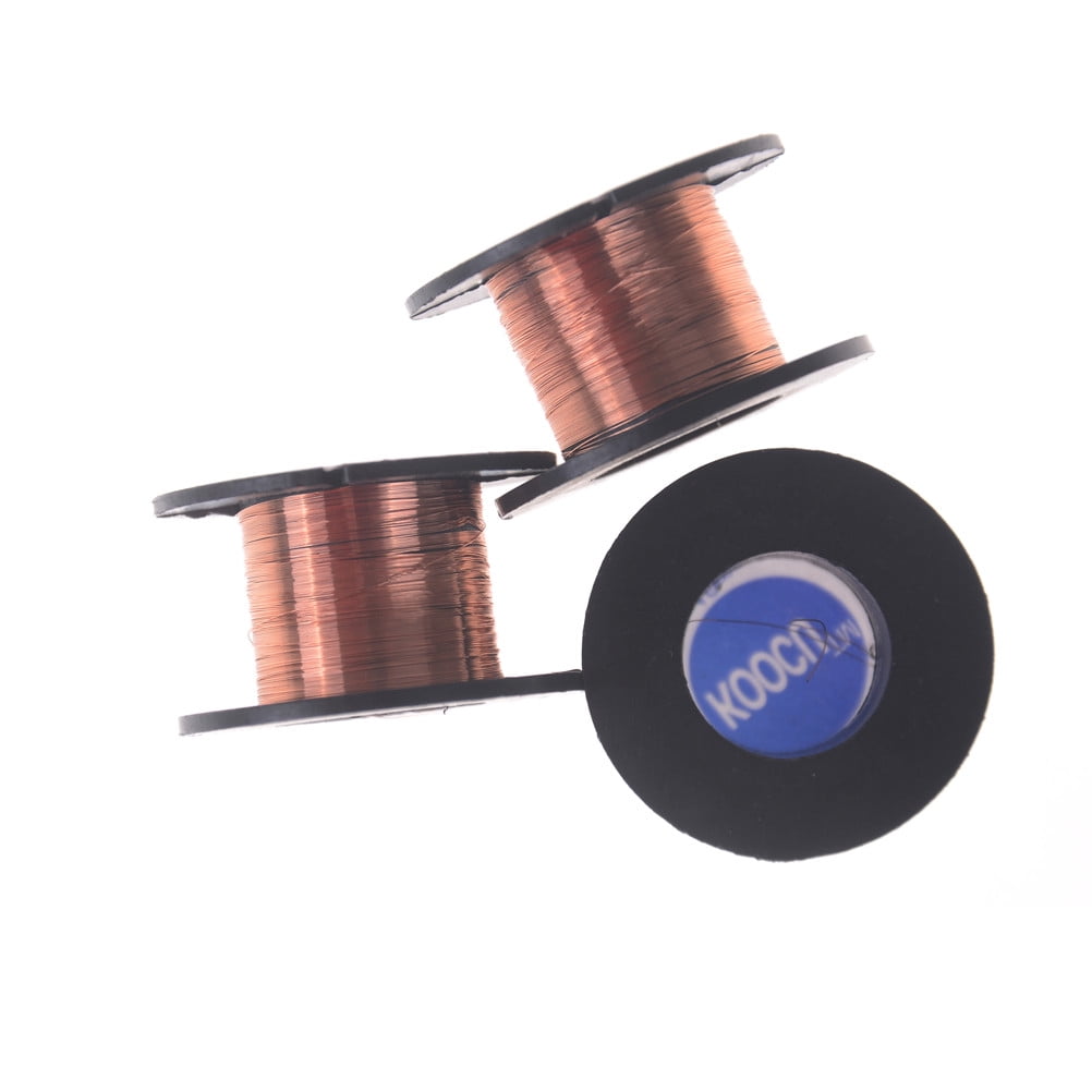 11M 0.1mm Diameter Varnished Wire Thin Copper Wire DIY Rotor Enamelled Wire TB 