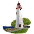 thumbnail image 2 of Custom and Unique Lighthouse[Marblehead Lighthouse] Embroidered Iron on/Sew patch [6.47"5.85"], 2 of 3