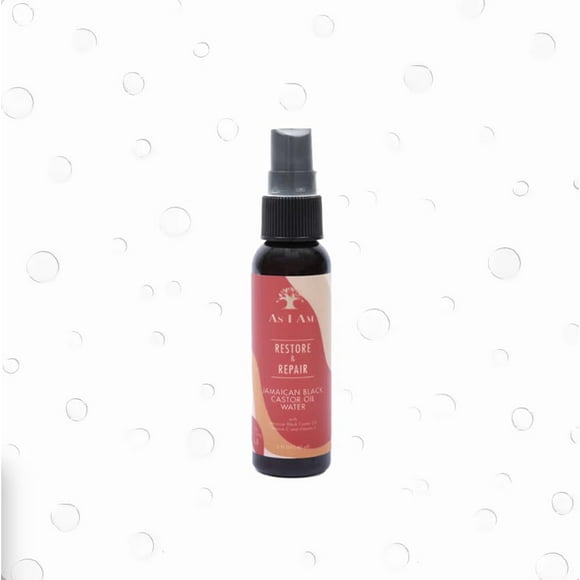 As I Am JBCO Water 2 FL Oz - Renforceur de Boucles Nano - Hydrate et Démêle - Anti-Frisottis