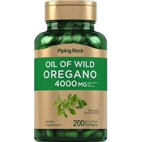Oregano Oil Capsules 4000mg | 200 Softgel Pills | for Men and Women | by Piping Rock