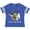 Football Blue and White, variant on Inktastic Halloween Trick-or-treat Cute Group of Monsters Boys or Girls Toddler T-Shirt