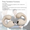 thumbnail image 3 of Language Translator Earbuds, Online Support 144 Languages & 70 Accents, Smart BT 5.3  Voice Translation Device with Digital Dsiplay, for Business Travel Learning, 3 of 8