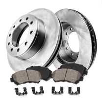 Callahan Brake Parts Brake Kit for FORD Select Models Front or Rear Replacement Brake Rotors with Ceramic Brake Pads EBYK038821