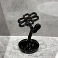 thumbnail image 3 of Toothbrush Holders for Bathrooms, Flower Shape Ceramic Toothbrush Organizer, Holds 6 Standard Brushes, Toothbrush Storage Rack Ceramic Flower Multifunctional Design Storage Rack, 3 of 3