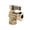 Brass, variant on Kingston Brass KF4410PB 1/2-Inch FIP x 1/2-Inch or 7/16-Inch Slip Joint Quarter-Turn Angle Shut-Off Valve in Polished Brass