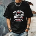 thumbnail image 4 of Men's Short Sleeve Graphic T shirt Collection Retro Style Summer New Fashion Trend Sports Shirt Medium, 4 of 5