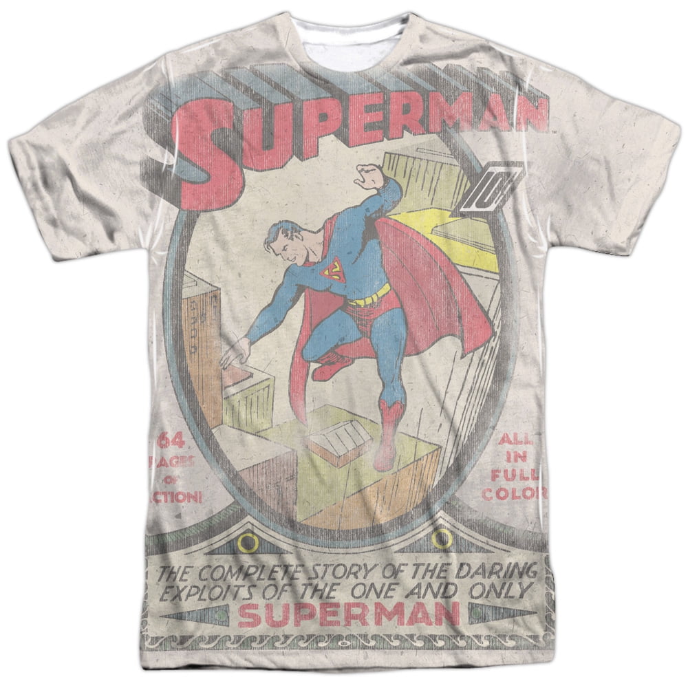 Superman Superman #1 Adult Tall Fit T-Shirt