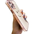 thumbnail image 1 of Funda compatible con iPhone 13 Pro Max7 pulgadas color negroRosado Fokelyi CZDZ-HY224-3, 1 of 6