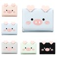 thumbnail image 2 of Womens Wallet Cute Pig Button Short Card Wallet Clutch Wallet Clutch Purse, 2 of 2