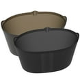 thumbnail image 3 of 2 Pcs Doublures en Silicone pour Mijoteuse Conviennent aux Casseroles Ovales de 6-7 Pintes, Réutilisables et Étanches, Séparateur de Mijoteuse Résistant à la Chaleur, Séparateur de Cuisson pour Mijoteuse avec Poignées pour Cuisine Ovale Ou Po, 3 of 10