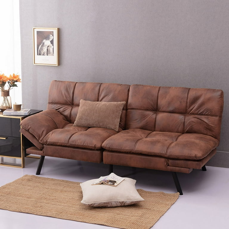 Brown futon outlet