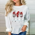 thumbnail image 2 of MaFYtyTPR Christmas Tops Christmas Fashion Women's Casual Long Sleeve Printed Ladies Sweatshirts Tops, 2 of 5