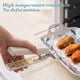 thumbnail image 5 of Pinzas para Levantar Tazones y Platos de Microondas | Pinzas de Acero Inoxidable para Alimentos Calientes | Pinzas de Cocina Resistentes Al Calor para Sacar Tazones y Platos Del Microondas (Paquete d, 5 of 7