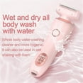 thumbnail image 7 of Cozy Home Razor, Cozy Home Electric Shaver for Women, Electric Shaver and Razor Rechargeable 2-in-1 Body and Facial Epilator, Ipx7 Waterproof, Wet & Dry Use (Blue,1PC), 7 of 7