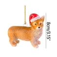 thumbnail image 3 of Adornos para Árbol de Navidad onlyliua Colgante Pequeño Gorro de Navidad Acrílico, 3 of 4