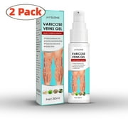 Rivcadio Health 2 Pack Veniselle Cream para Varices - Veincare Moderate Gel, Varicose Veins Cream, Varicose Veins Treatment for Legs, Varicose Veins Gel for Legs, Spider Vein Cream for Legs