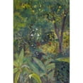 thumbnail image 2 of Ernst Schiess 11x14 Black Ornate Wood Framed Double Matted Museum Art Print Titled: Southern Garden, 2 of 5
