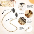 thumbnail image 3 of Acrylic Glasses Chain, Eyeglass Chain Holder Strap Chains, 3 of 5