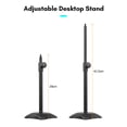 thumbnail image 3 of Tabletop Photography LED Lighting Kit with 85W Light Bulb Dimmable 3200K-5500K + E27 Lamp Socket + Desktop Stand + Remote Control for Home Studio Photography, 3 of 9