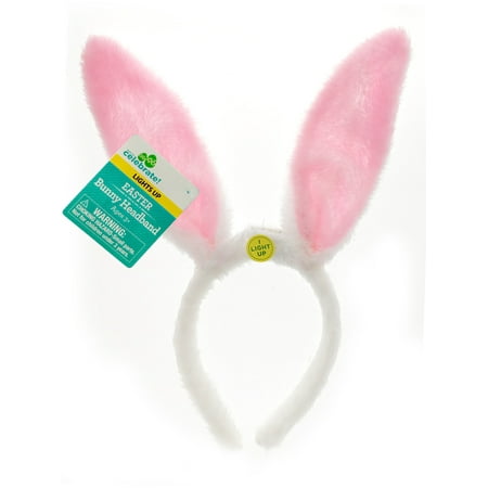 Way To Celebrate Light Up Bunny Headband.