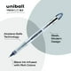 thumbnail image 3 of Bolígrafos Uni-Ball Vision Elite BLX Bold Blue, 0,8 mm, paquete de 3, 3 of 7