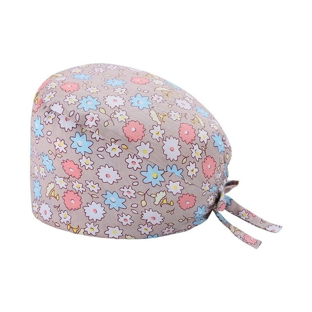 Chapeau de Gommage Unisexe Respirant Imprimé Bonnet de Docteur pour et Usage Hospitalier Confort Construction Durable pour Réglages