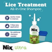 Nix Ultra Lice Treatment & Prevention Kit: Shampoo, Removal Comb & Daily Prevention Spray