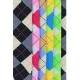 thumbnail image 6 of ToBeInStyle Women's Pack of 6 Knee High Socks - Argyle Patterned Analagous Color Sets, 6 of 7