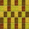 thumbnail image 1 of Ahgly Company Machine Washable Indoor Square Transitional Saddle Brown Area Rugs, 7' Square, 1 of 7