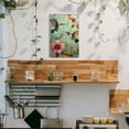 thumbnail image 4 of Vintage Hummingbird and Sunflower Metal Wall Art - Rustic Teal Decor with Floral and Aviary Design for Home, Porch, Coffee Shop, or Bar, Porch Decoration|Rustic Decor|Iron Construction, 4 of 8