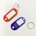 thumbnail image 3 of Farfi 20Pcs Removable Key Tags with Window PP Prevent Missing Key Identifiers Bag Accessories (Random Color), 3 of 13