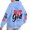 Light Blue, variant on NinXxx Women's Oversized Hooded Sweatshirt Long Sleeve Casual Loungewear Khaki M