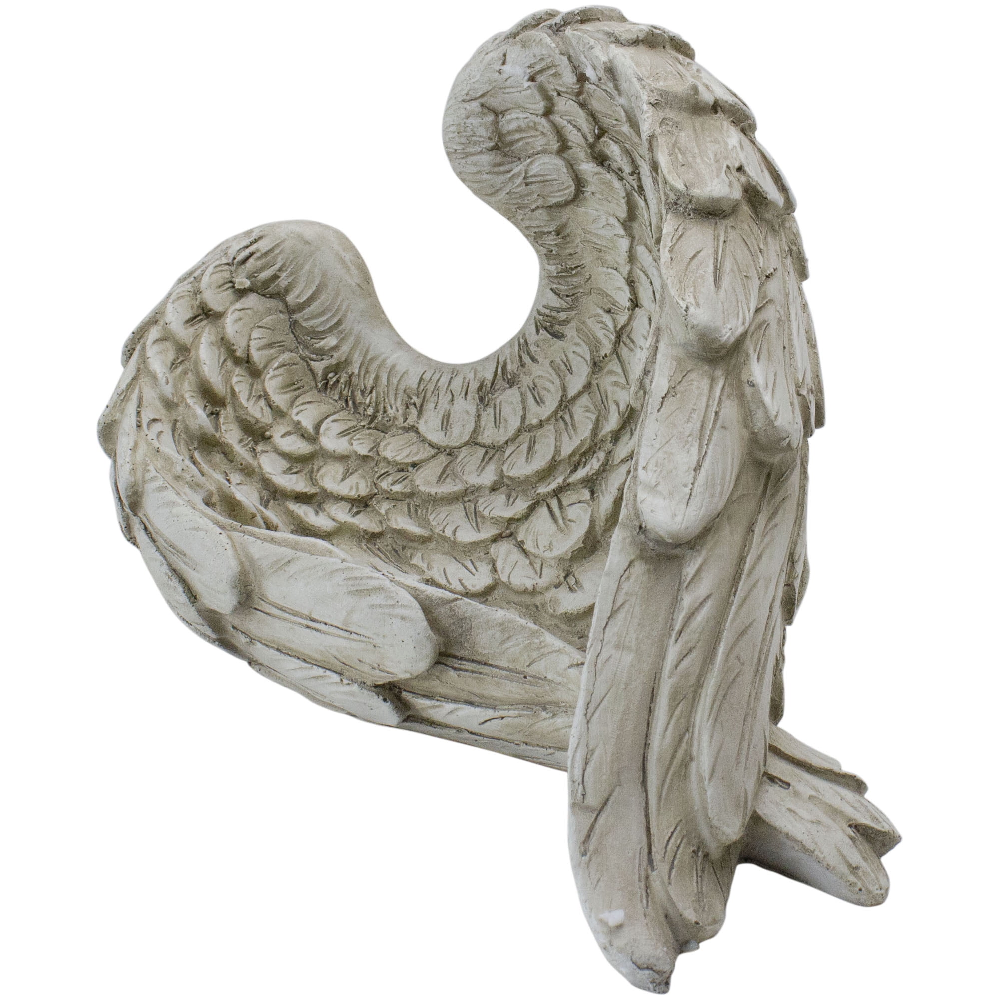 Northlight 10.75" Decorative Angel Wings Religious Outdoor Garden Statue