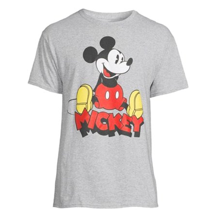 Disney Men’s Vintage Mickey Mouse Graphic T-Shirt - size Large