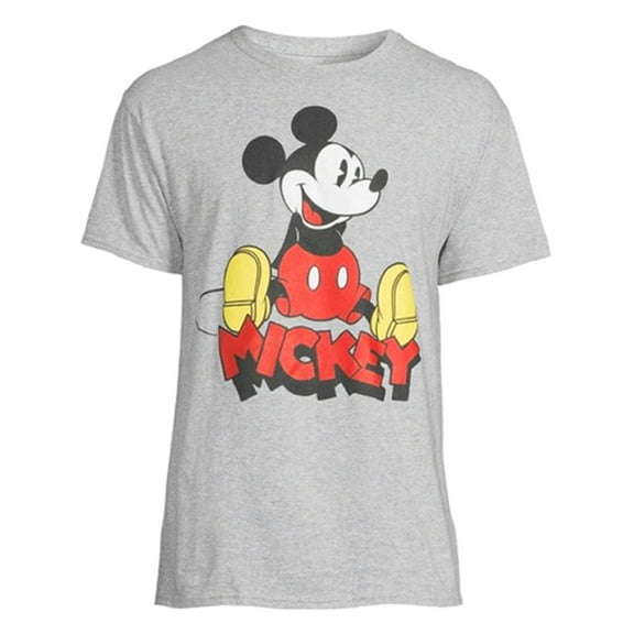 Disney Men’s Vintage Mickey Mouse Graphic T-Shirt - size Large