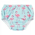 thumbnail image 3 of Hudson Baby Infant and Toddler Girl Swim Diapers, Flamingos, 3 Toddler, 3 of 4