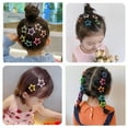 thumbnail image 5 of 10PCS Star Snap Hair Clips For Girls Non-slip Toddlers Colorful Cute Lovely Metal Hair Barrettes Candy Color Hair Snap Clips Hair Accessories For Girls Kids Baby Teens Women, 5 of 6