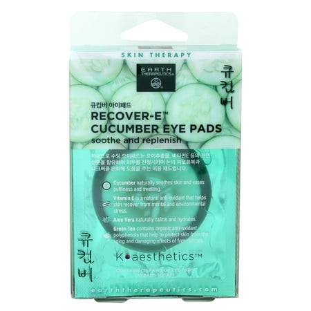 Earth Therapeutics - Recover-E Cucumber Eye Pads - 10 Pad(s)