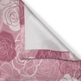 thumbnail image 3 of Ambesonne Rose Flowers Kitchen Curtains, Romantic Petal Motif, 55"x45", Dried Rose Pale Rose, 3 of 3