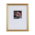 thumbnail image 1 of DesignOvation Breylynn 11x14 matted to 5x5 Gold Tabletop Picture Frame, 1 of 8