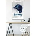 thumbnail image 5 of MLB Seattle Mariners - Drip Helmet 22 Wall Poster with Magnetic Frame, 22.375" x 34", 5 of 6