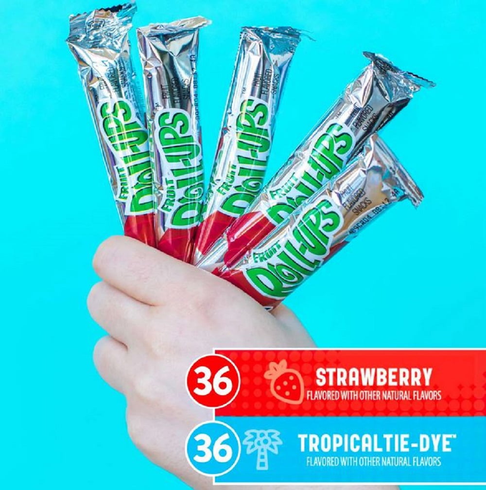 4 Pack | Fruit Roll-Ups Fruit Snacks Variety Pack (0.5 oz., 72 pk.)