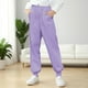 thumbnail image 1 of Cowsor Kids Solid Color Sweatpants Casual Elastic Waist Joggers Pants Comfort Loose Fit Athletic Pants Running Trousers, 1 of 7