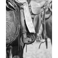 thumbnail image 2 of The Yellowstone Collection 15x18 White Modern Wood Framed Museum Art Print Titled - Chaps, 2 of 4