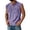 Purple, variant on Men's Vintage Denim Vest With Stand Collar And Button Front, Sleeveless Casual Jean Shirt Featuring Chest Pocket Army Green L
